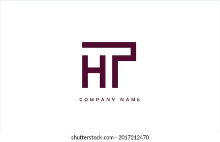 HTP, PTH Alphabets Letters Logo Monogramm