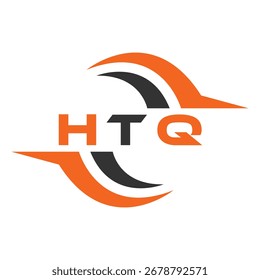 HTQ letter design. HTQ letter technology logo design. HTQ Monogram logo design for an entrepreneur and business.