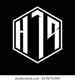 Diseño de la letra HTR. Diseño de logotipo de tecnología de letras HTR. HTR Diseño de logo Monogram para un emprendedor y negocio.
