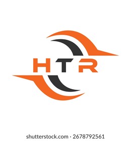 HTR letter design. HTR letter technology logo design. HTR Monogram logo design for an entrepreneur and business.