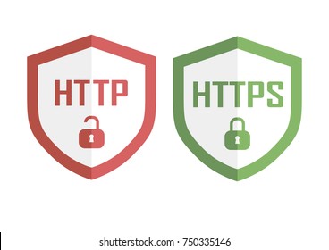 http and https protocols on shield with  castle