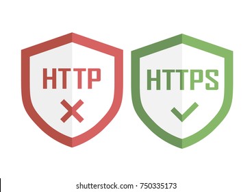 protocolos http e https no escudo