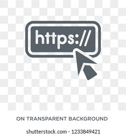 Http icon. Trendy flat vector Http icon on transparent background from Programming collection. 