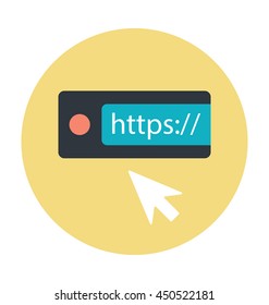 Http Search Vector Icon
