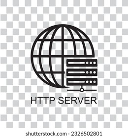 http server icon , network icon