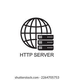 http server icon , technology icon