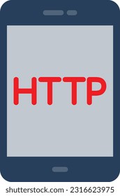 Http Vector Icon Flat Style