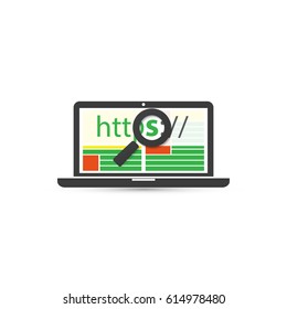 HTTPS Protocol - Safe and Secure Browsing on Mobile Computer