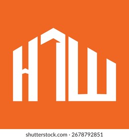 HTW letter design. HTW letter technology logo design. HTW Monogram logo design for an entrepreneur and business.