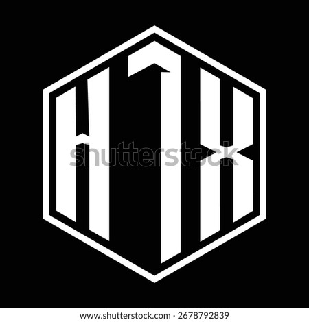 HTX letter design. HTX letter technology logo design. HTX Monogram logo design for an entrepreneur and business.