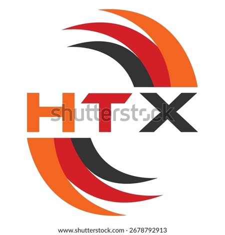 HTX letter design. HTX letter technology logo design. HTX Monogram logo design for an entrepreneur and business.