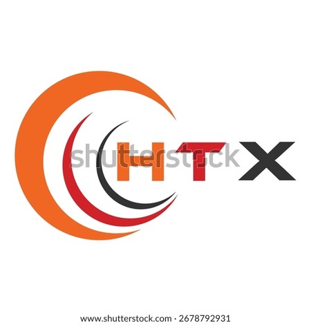 HTX letter design. HTX letter technology logo design. HTX Monogram logo design for an entrepreneur and business.