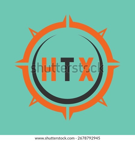 HTX letter design. HTX letter technology logo design. HTX Monogram logo design for an entrepreneur and business.