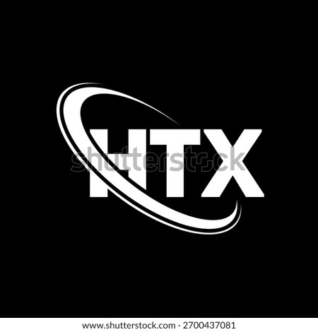 HTX logo. HTX letter. HTX letter logo design. Initials HTX logo linked with circle and uppercase monogram logo. HTX-typography for technology, business and real estate brand.