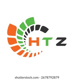 Diseño de letra HTZ. Diseño de logotipo de tecnología de letras HTZ. HTZ Monogram diseño de logotipo para un empresario y negocio.