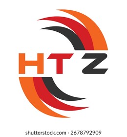 HTZ Buchstaben Design. HTZ Buchstaben Technologie Logo Design. HTZ Monogram Logo Design für Unternehmer und Unternehmen.