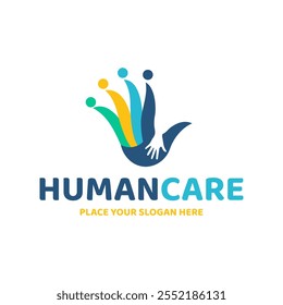 Logotipo de la atención del hombre humano