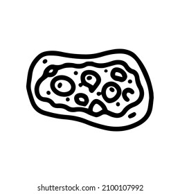 huarache line vector doodle simple icon design