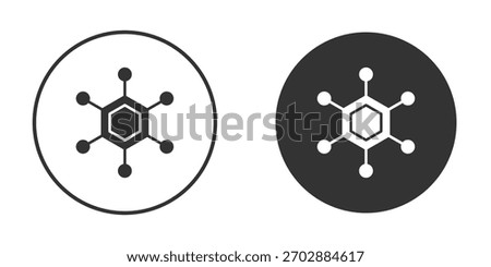 Hub icon. Perfect for web and app interfaces, presentations, infographics
