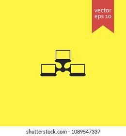hub. hub icon. sign design. Vector EPS 10.
