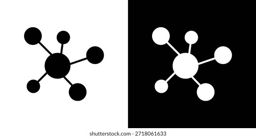 Icono de concentrador. Pictograma simple de alta calidad. Estilo sólido moderno