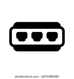Ilustração de design de símbolo de vetor de ícone