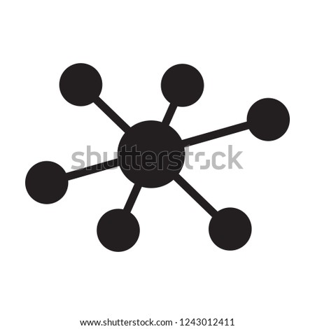 Hub network connection icon