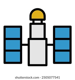 Hubble Telescope for Space Icon