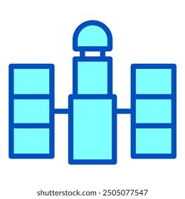 Hubble Telescope for Space Icon