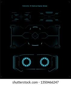 HUD background outer space. Infographic elements.Digital data, business abstract background. Infographic elements. Futuristic user interface.
