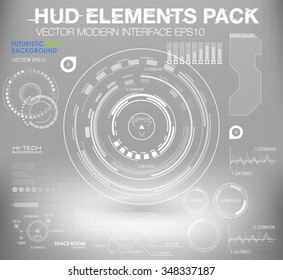 HUD background outer space. infographic elements. futuristic user interface. Vector science Polygonal background. Futuristic HUD background. Vector science background. Business abstract