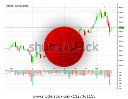 Hud Bitcoin Digital Currency Money Technology Stock Vector Royalty - 