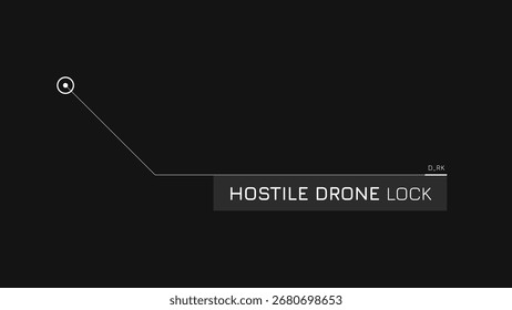 Hud Linhas De Texto Explicativo Quadro Para Banner De Notícias De Televisão