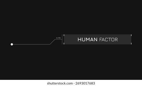 Hud Callout Text Box For Video Presentation Screen