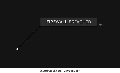 Quadro De Janela De Texto Explicativo Hud Para Slide Infográfico De Negócios