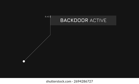 Quadro De Janela De Texto Explicativo Hud Para Sobreposição De Exibição De Dados