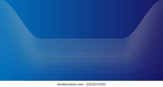 HUD Curve line futuristic background vector for technology and finance concept and education for future