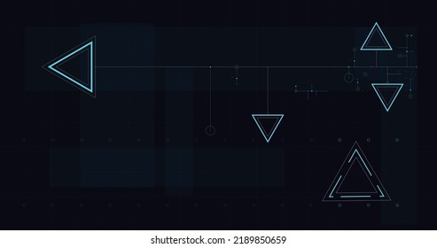 HUD FUI template for widescreen without text, Futuristic design elements. HUD focus elements. Sci-fi design. FUI collection, Military collimator sight, Vector HUD set