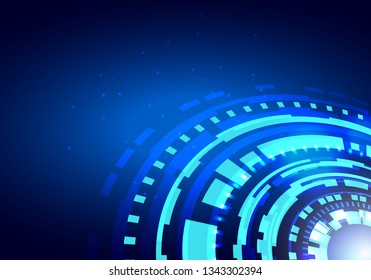 Hud futuristic element. Circle Abstract Digital Technology UI Futuristic HUD Virtual Interface Elements Sci- Fi Modern User For Graphic Motion,