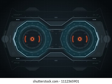 Futuristic Hud Images, Stock Photos & Vectors | Shutterstock