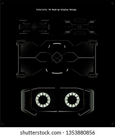 Hud futuristic element. Set of Circle Abstract Digital Technology UI Futuristic HUD Virtual Interface Elements Sci- Fi Modern User For Graphic Motion