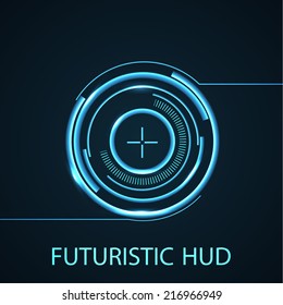 HUD and GUI set. Futuristic User Interface.