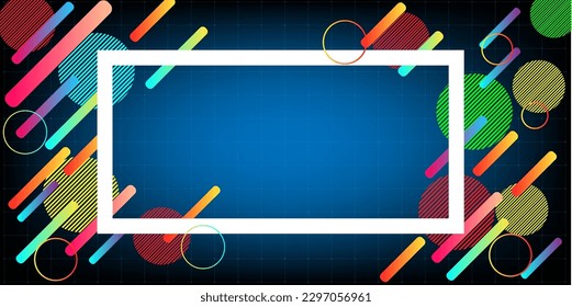 HUD hexagon and circle Computer chip Electronic circuit board vector for technology and finance concept and education for future