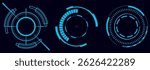 The HUD interface replicates the futuristic radar. Interface