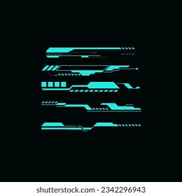 hud line elements, Futuristic Modern Sci Fi User Interface Set., Hud Screen, Virtual Game Screen, augmented and virtual reality.