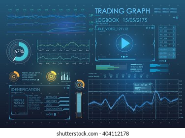 HUD UI app. Futuristic user interface HUD and Infographic elements. Abstract virtual graphic touch user interface. UI hud infographic interface screen monitor radar set web elements