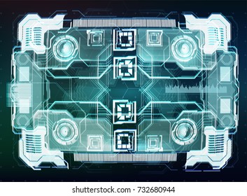 HUD UI for business app. Futuristic user interface HUD and Infographic elements. Abstract virtual graphic touch user interface. UI hud infographic interface screen monitor radar set web elements