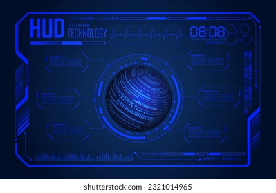 HUD world binary circuit board future technology