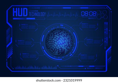 HUD world binary circuit board future technology