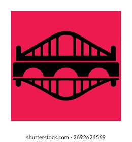 Ícone Cênico de Reflexão de Ponte de Matiz